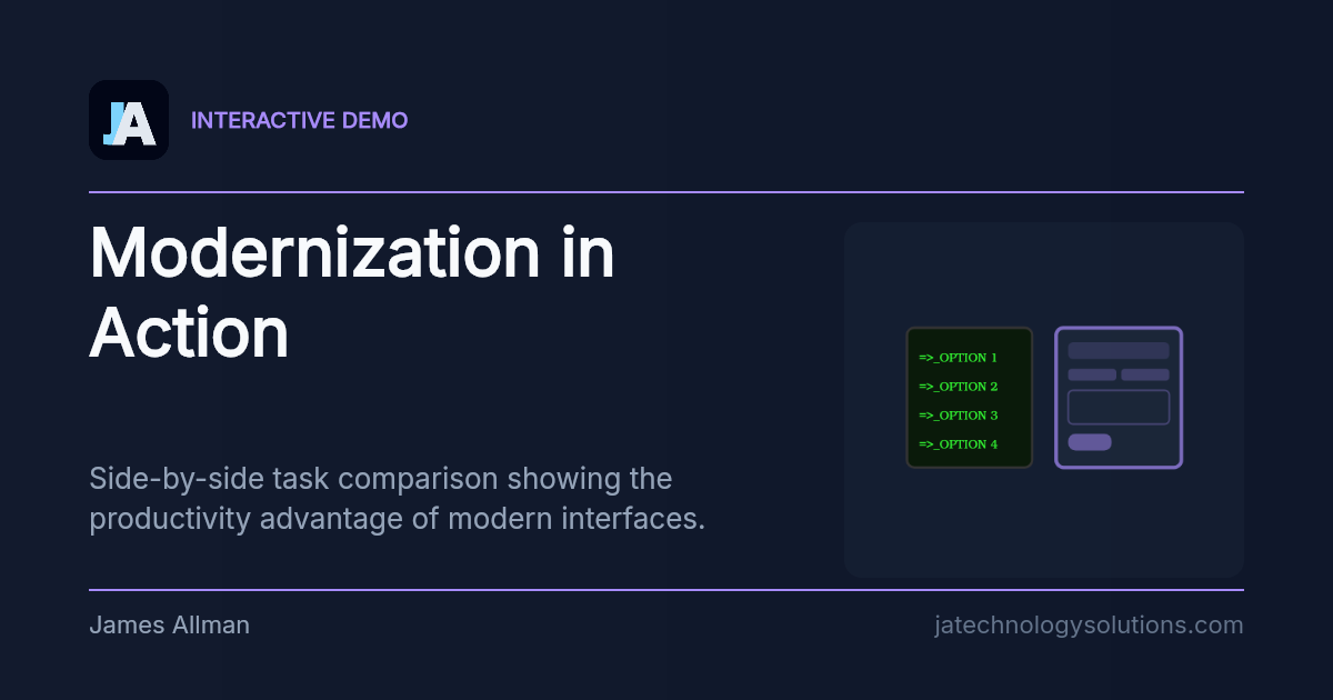 Modernization in Action share card