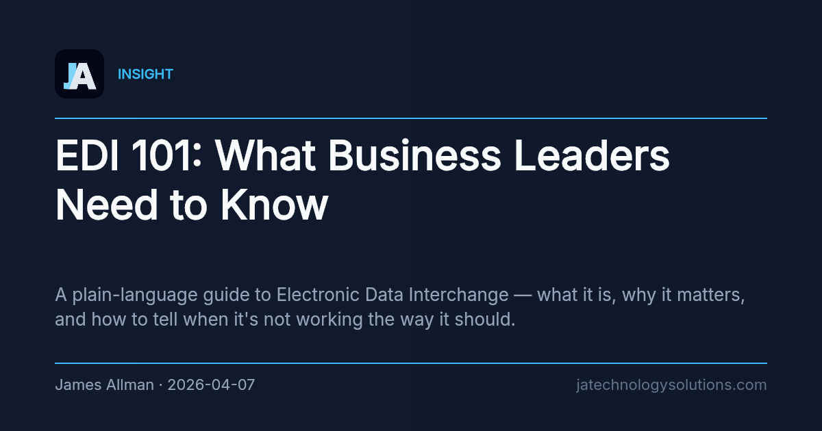 EDI 101: What Business Leaders Need to Know share card