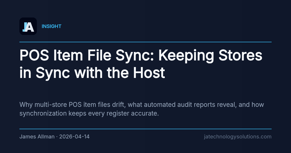 POS Item File Sync: Keeping Stores in Sync with the Host share card