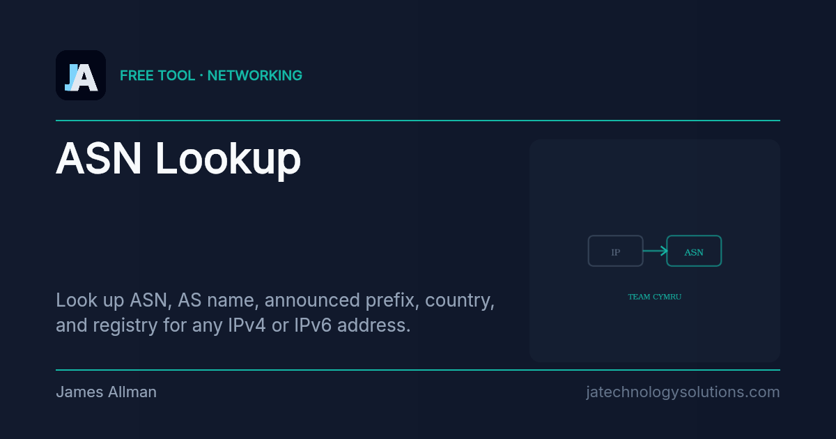 ASN Lookup share card