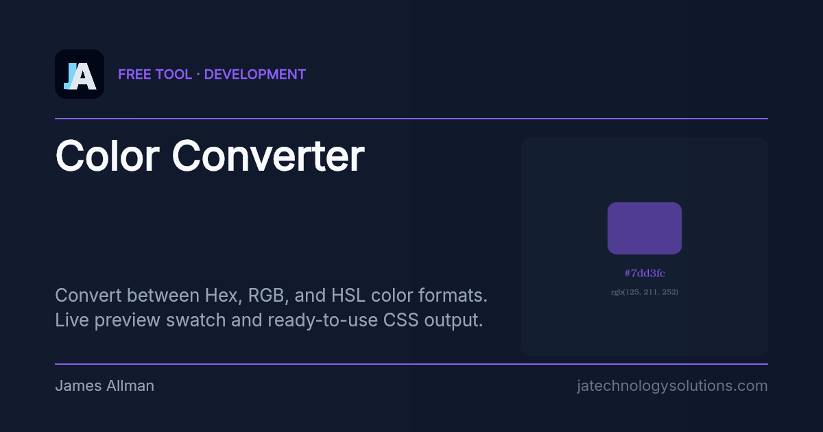 Color Converter share card