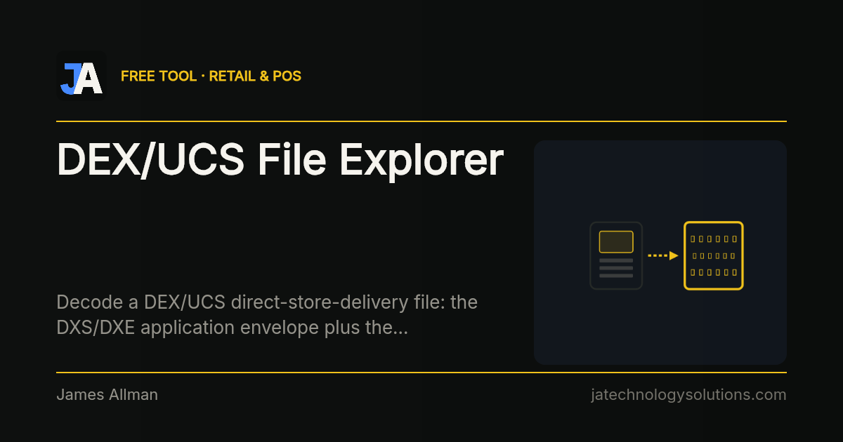 DEX/UCS File Explorer share card