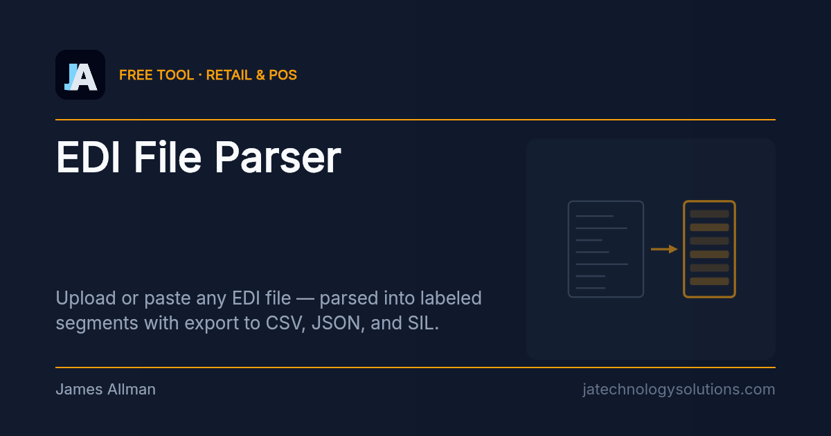 EDI File Parser share card
