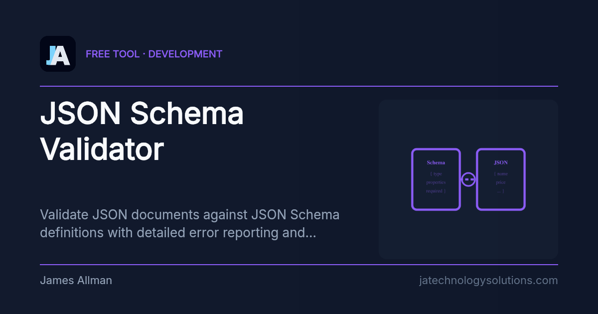 JSON Schema Validator share card