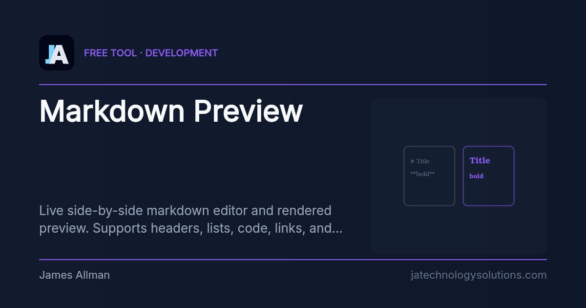 Markdown Preview share card
