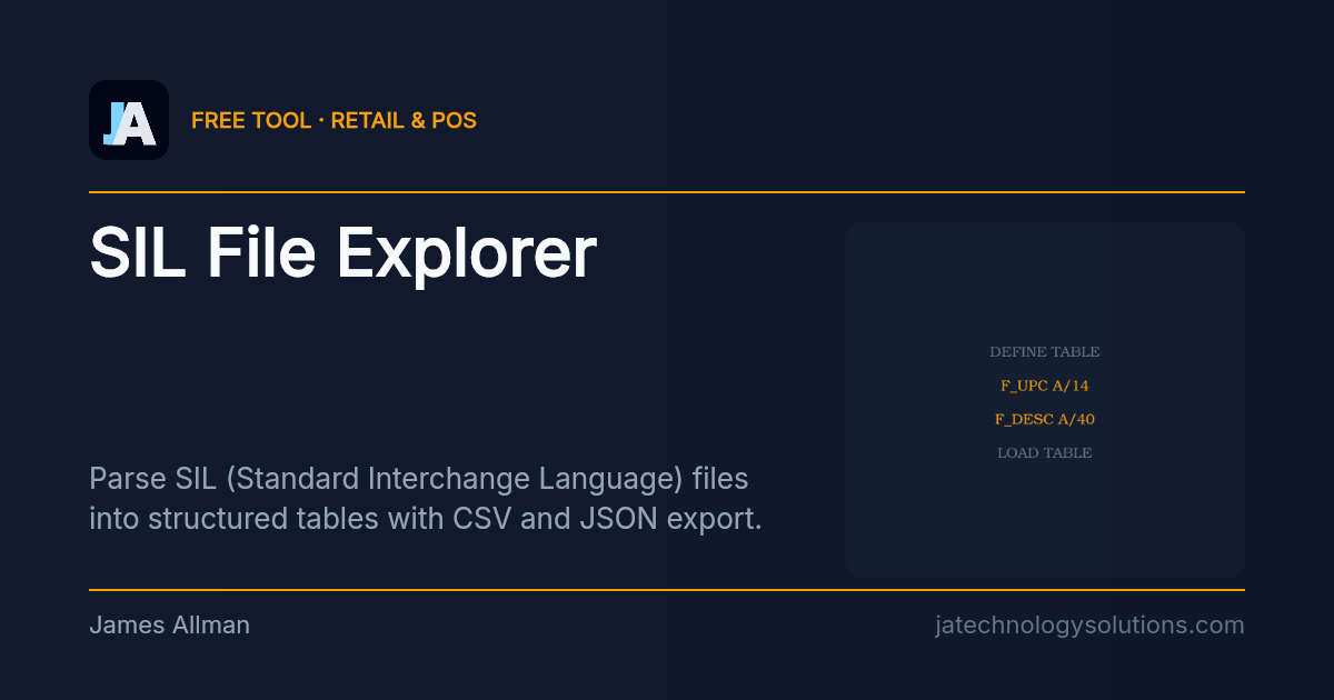 SIL File Explorer share card