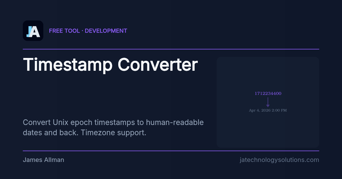 Timestamp Converter share card