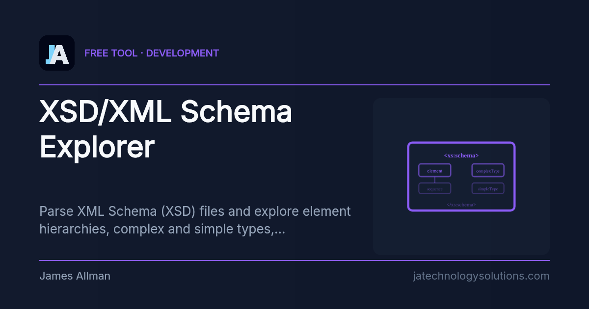 XSD/XML Schema Explorer share card
